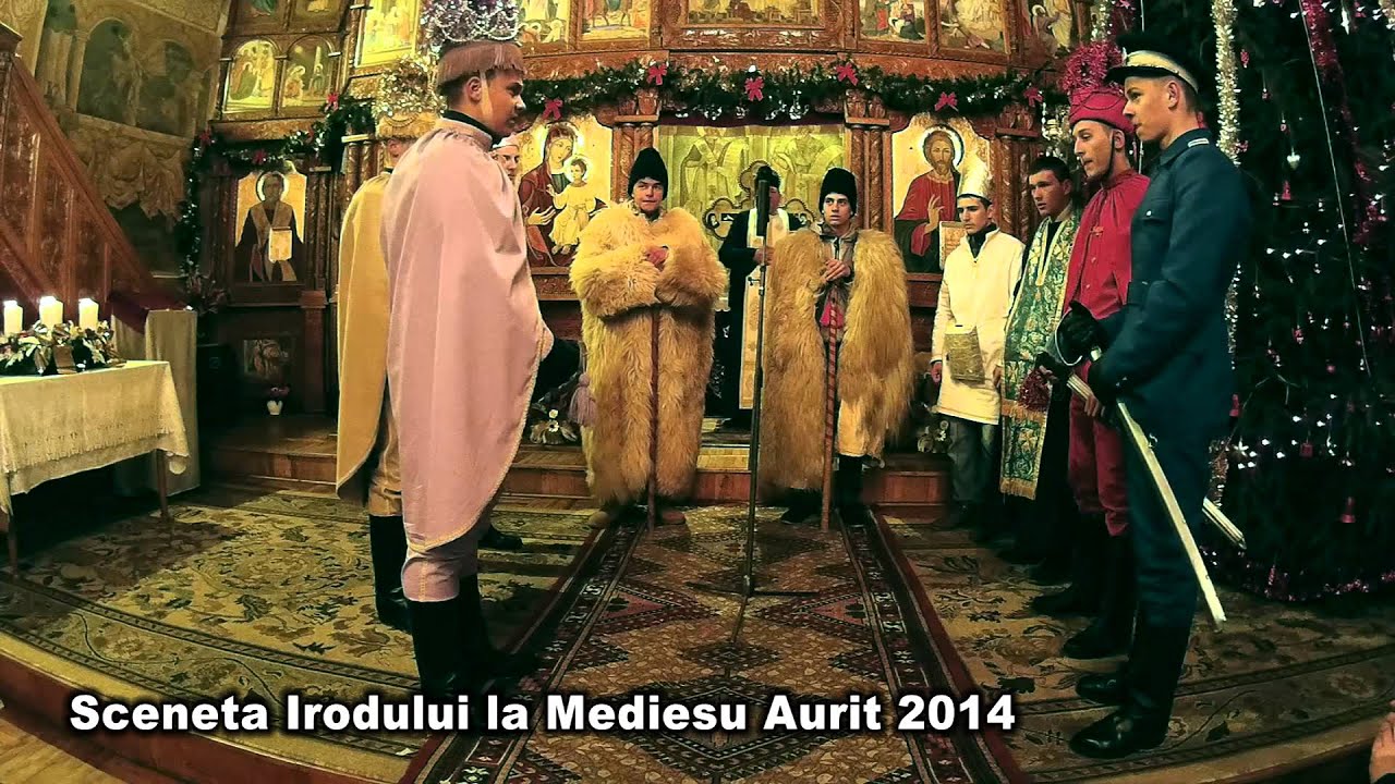 Sceneta Irodului la Mediesu Aurit 2014