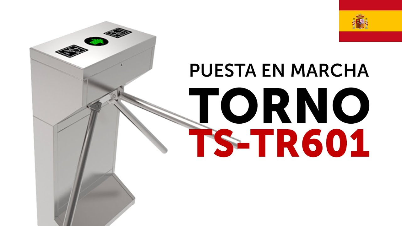 Puesta en Marcha del Torno de Acceso TS-TR601