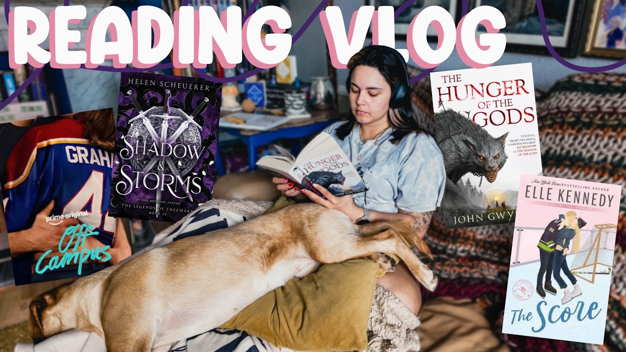 Only Reading Sequels For One Week + Spring Walks & Thoughts on Off-Campus! READING VLOG #341