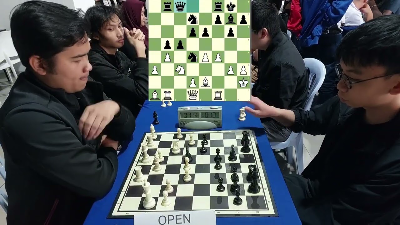 Grandmaster Plays for a Draw! | GM Priasmoro vs IM Poh Yu Tian | Merdeka Teams 2025