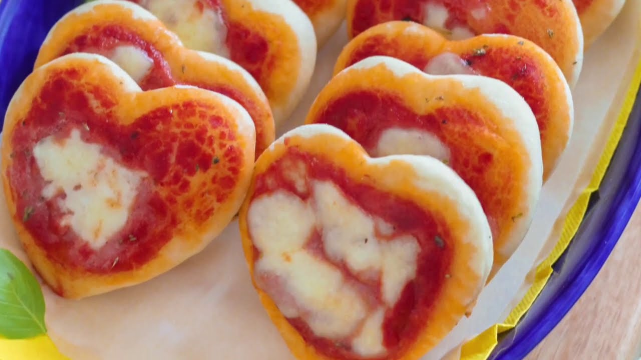 PIZZETTE SUPER SOFFICI-BEN LIEVITATE -A FORMA DI CUORE ♥️Gustosissime|Casa di Lisa