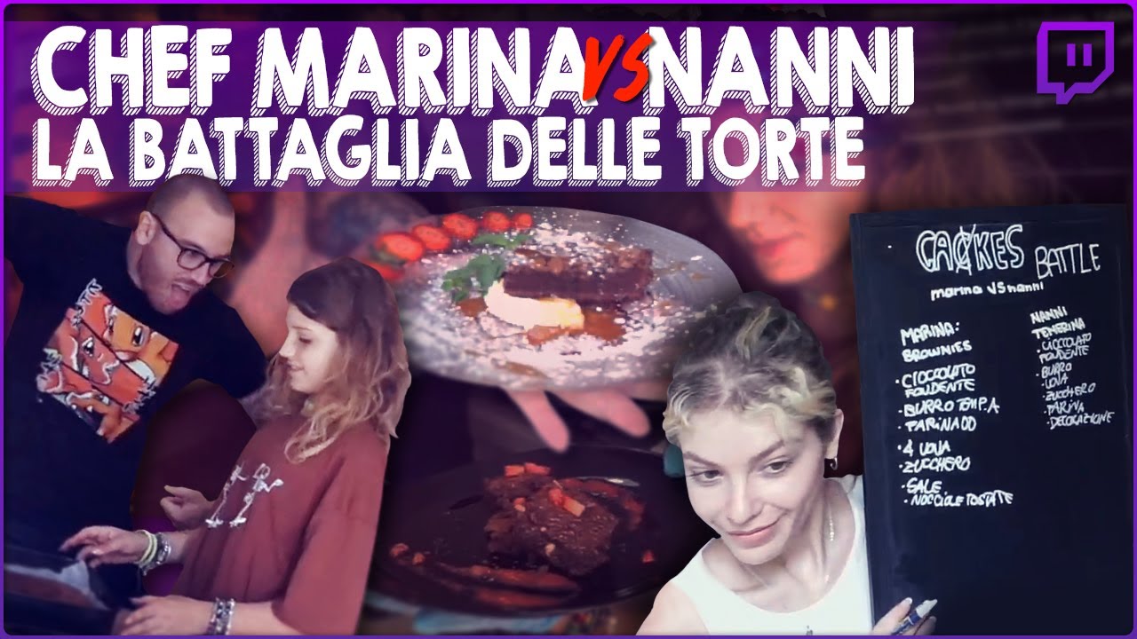NANNI VS CHEF MARINA: LA BATTAGLIA DELLE TORTE