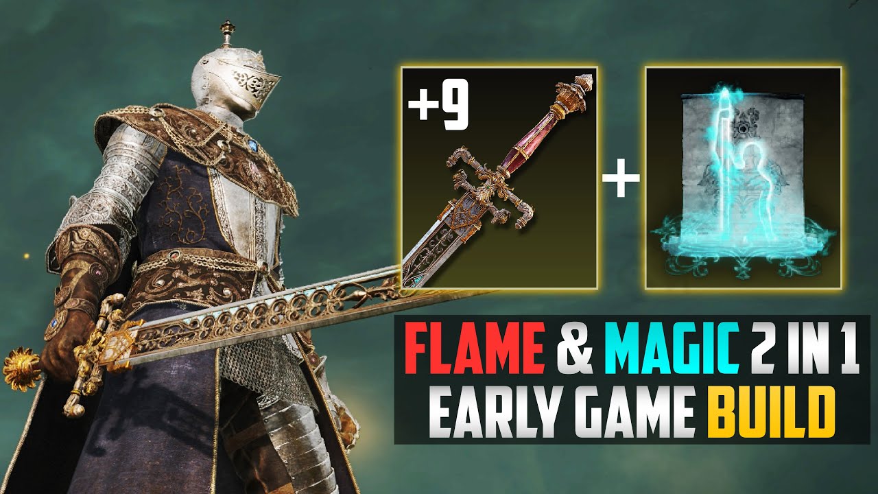 Most BROKEN Build Magic & Flame Sword of Night & Flame Build | Elden Ring Build | Elden Ring Builds