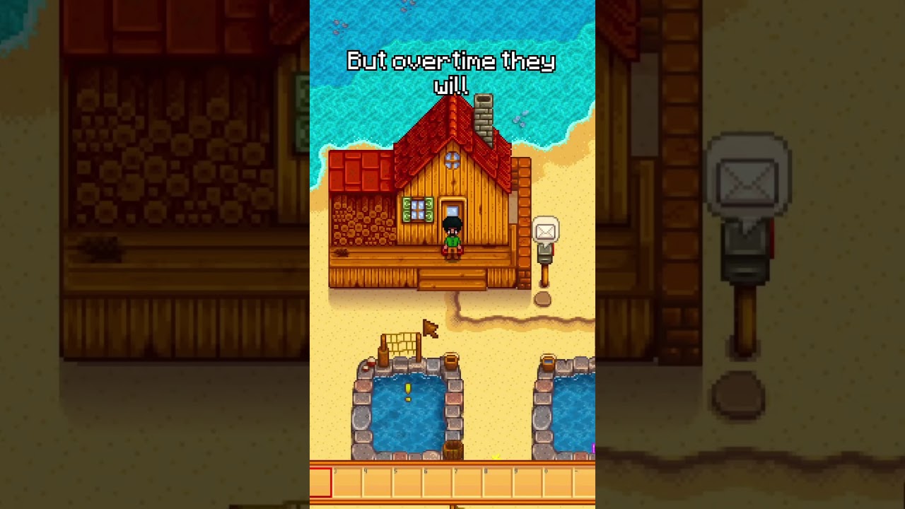 Рыбные пруды (вроде как) Объяснено в 60-х годах или даже меньше! #stardewvalley #shorts