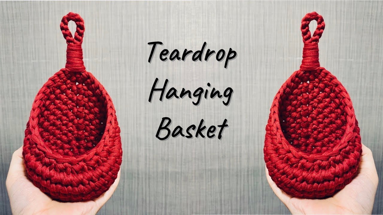 CROCHET висячих корзин: Как вязать слеза подвесной корзинки | NoLi Handmade