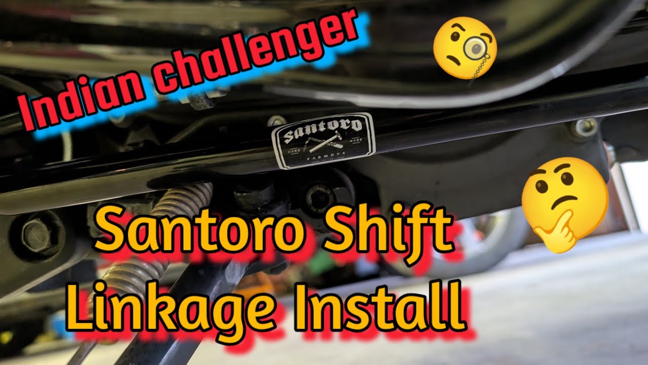 Indian Challenger Santoro Shift Linkage Install
