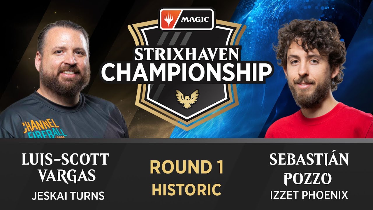 Sebastian Pozzo vs Luis Scott Vargas | Strixhaven Championship | Round 1