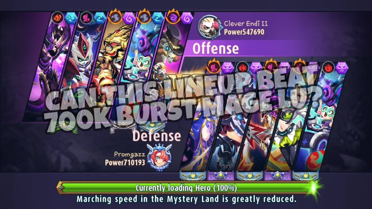 Magic Rush: Poison Lineup Vs Burst Magical Lineup | 150K Power Difference