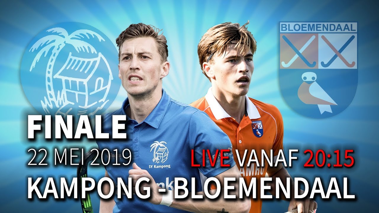 LIVE: Finale Play-offs - KAMPONG - BLOEMENDAAL