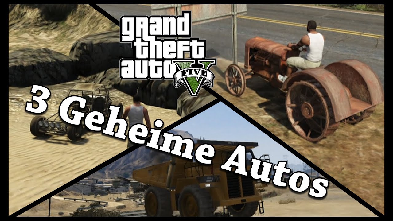 3 Geheime Autos in GTA 5 + Fundorte // GAMEPLAY