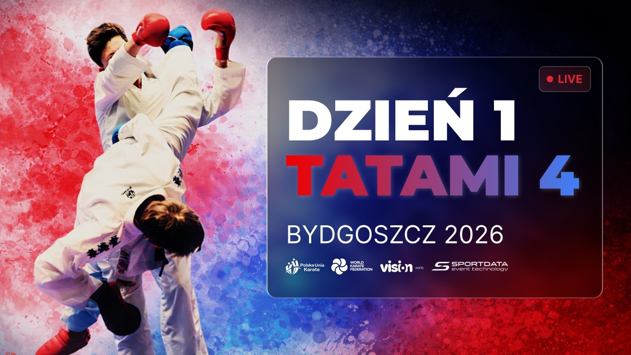🥋 XXV Central Europe Open Karate WKF | TATAMI 4 | DZIEŃ 1 (LIVE)
