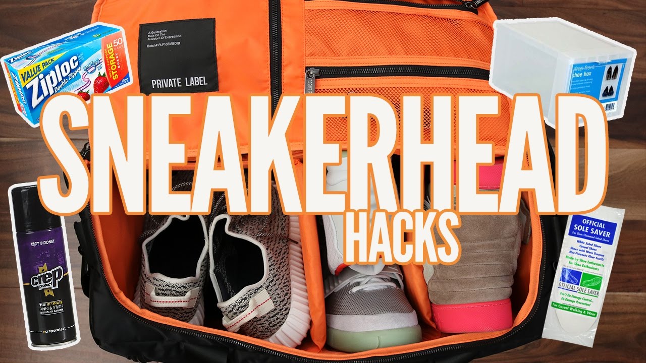 5 SNEAKERHEAD LIFE HACKS YOU NEED!!