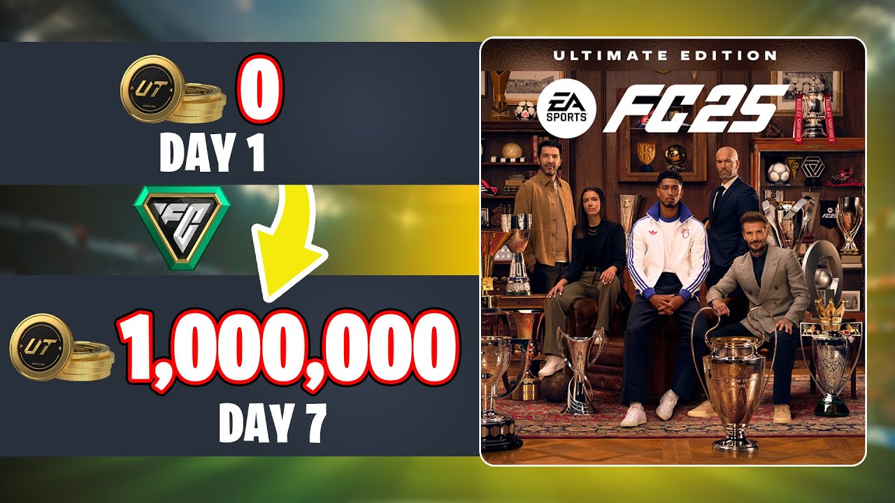 How to make MILLIONS of Coins Fast in EA FC 25! Best Early Game Tips