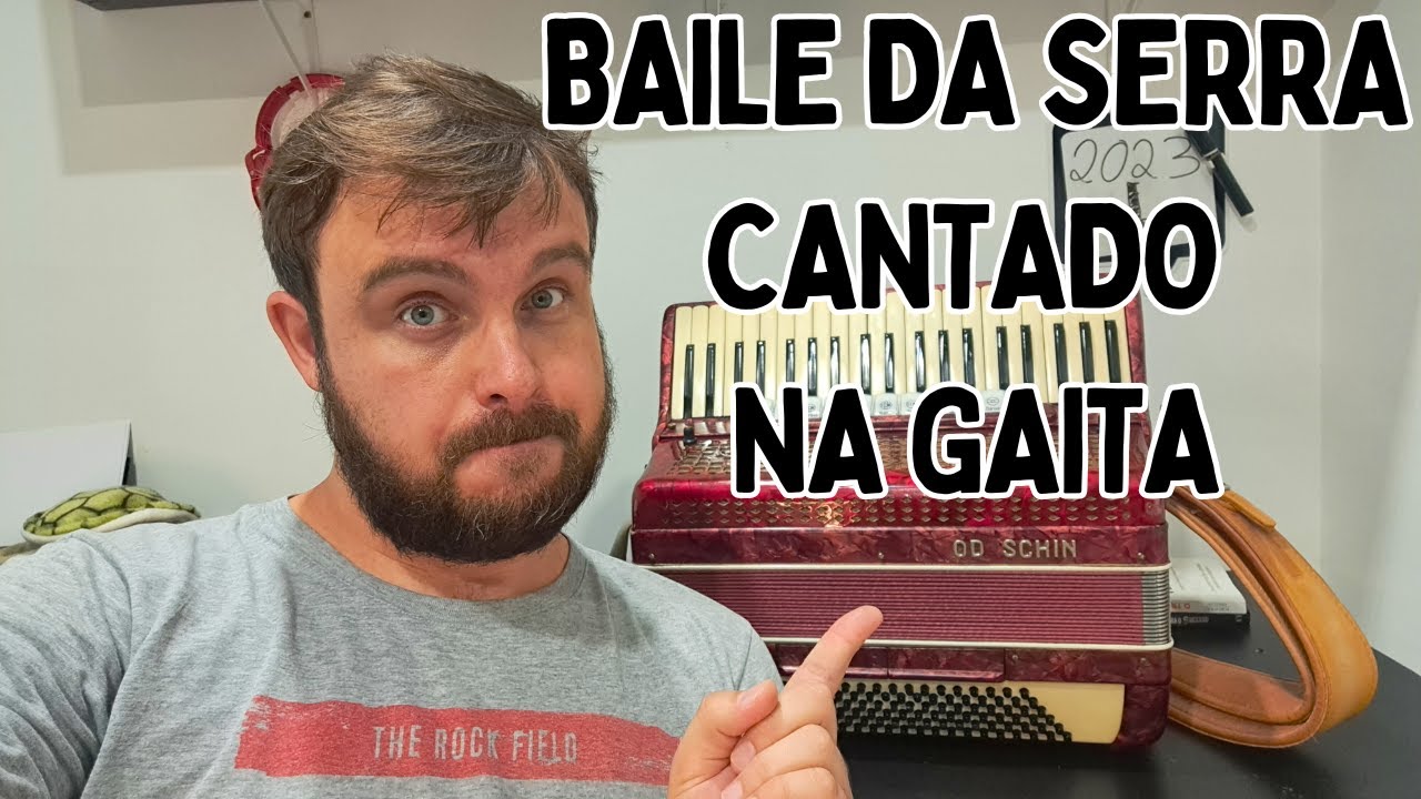 Baile da Serra Cantado na Gaita Vídeo Aula