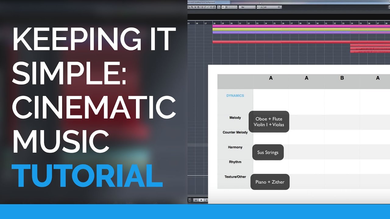 Keeping It Simple - Cinematic Music Tutorial