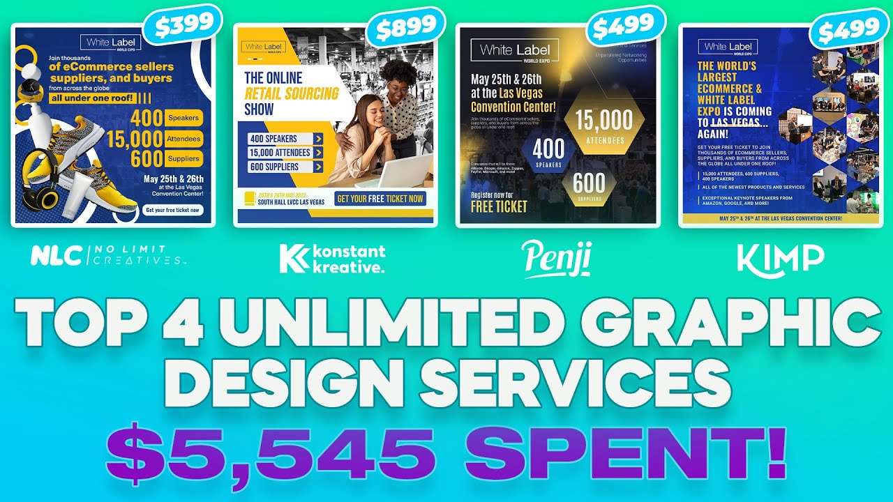 Best Unlimited Graphic Design Services (Real Designs + Discounts)