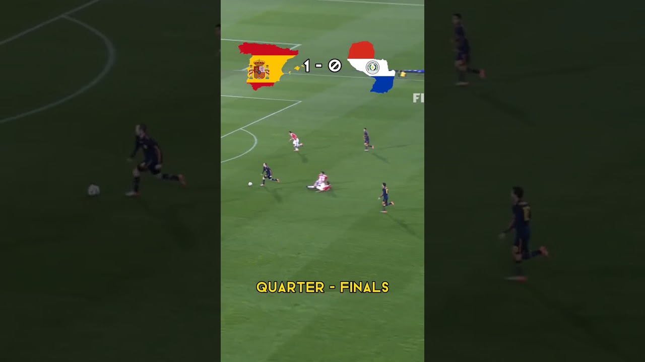 Spain 🇪🇸 &bull; Road to Victory - World Cup 2010 #shorts