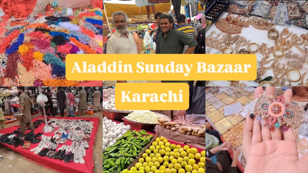 Exploring Aladdin Sunday Bazaar Karachi🤌🏻Low Price & Useful Items😊Itwar Bazaar| Hamari Duniya🫶🏻