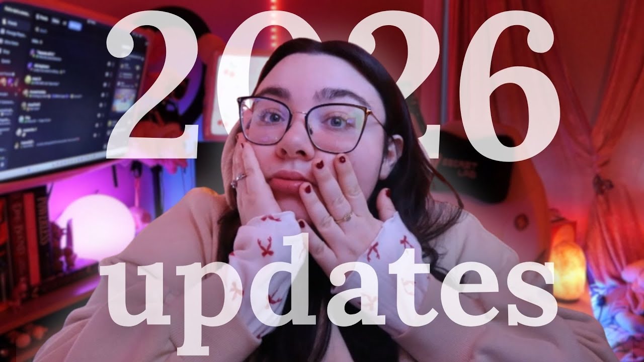 2026 Desk Update & Reading Vlog