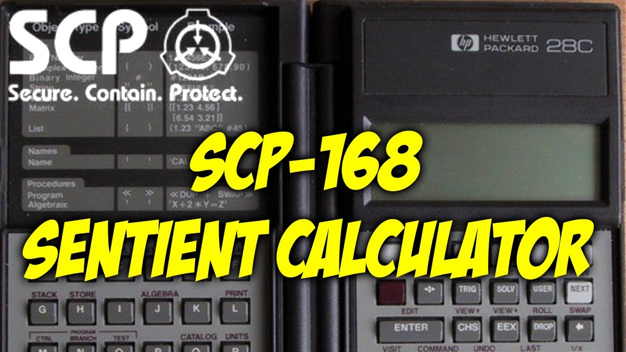 SCP Decoded Reading: SCP-168 Sentient Calculator