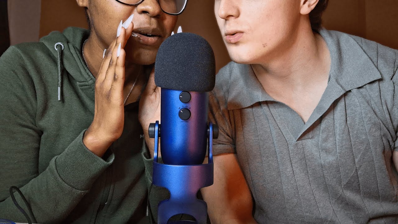 My Boyfriend Tries ASMR For The First Time!!😲