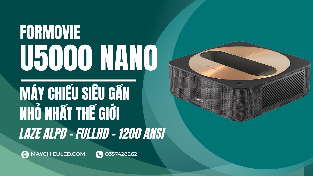 Máy chiếu siêu gần nhỏ nhất thế giới - Formovie U5000 nano