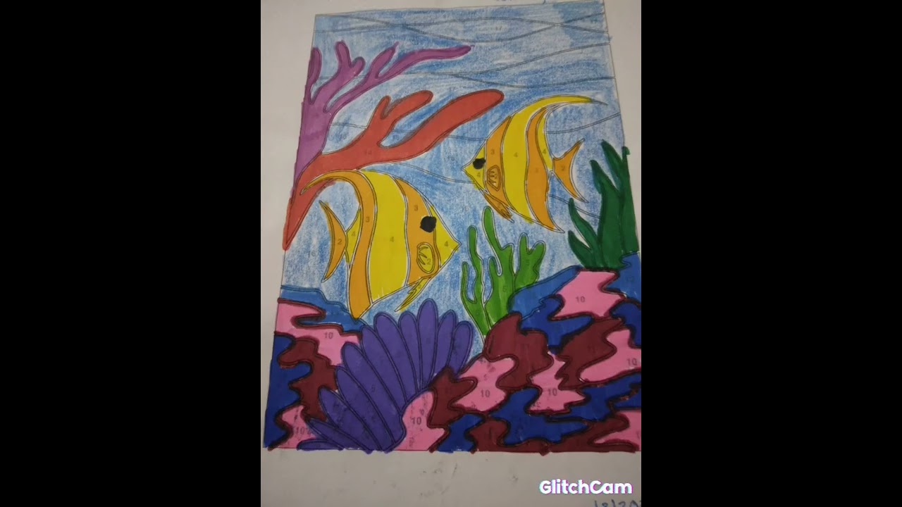 1st finish book of 2022 colour questopia beautiful ocean