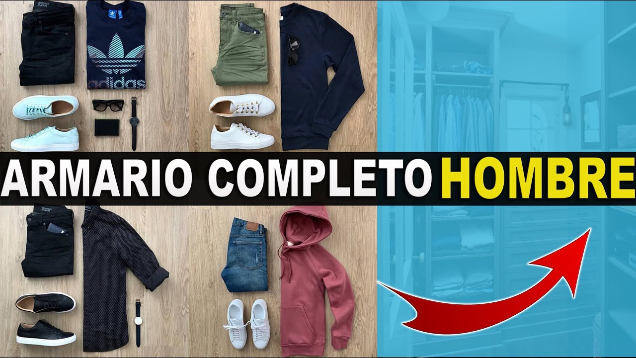 Prendas Para Tener Un Guardarropa Minimalista  y Completo De Hombre | Cómo Vestir Bien