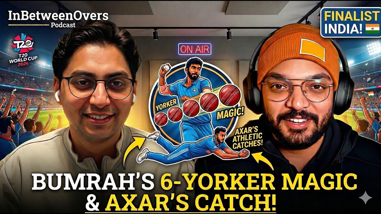 6 YORKERS IN AN OVER! 🎯 How Jasprit Bumrah Saved India’s World Cup Dream