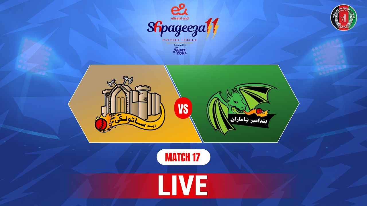 Live | Bost Defenders vs Band-e-Amir Dragons | Match 17 | Shpageeza Cricket League T20 2026 | 301T