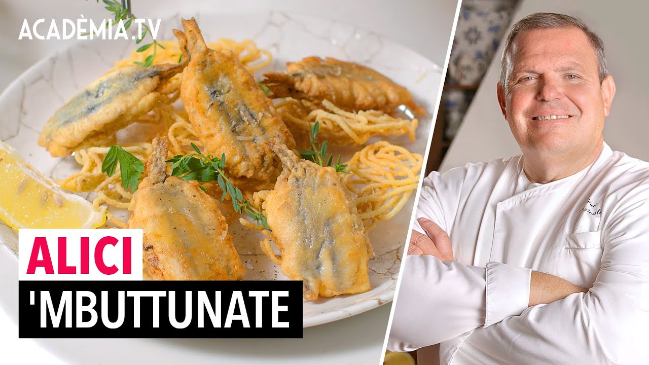 Alici fritte ripiene di Antonio Sorrentino, ricetta 
