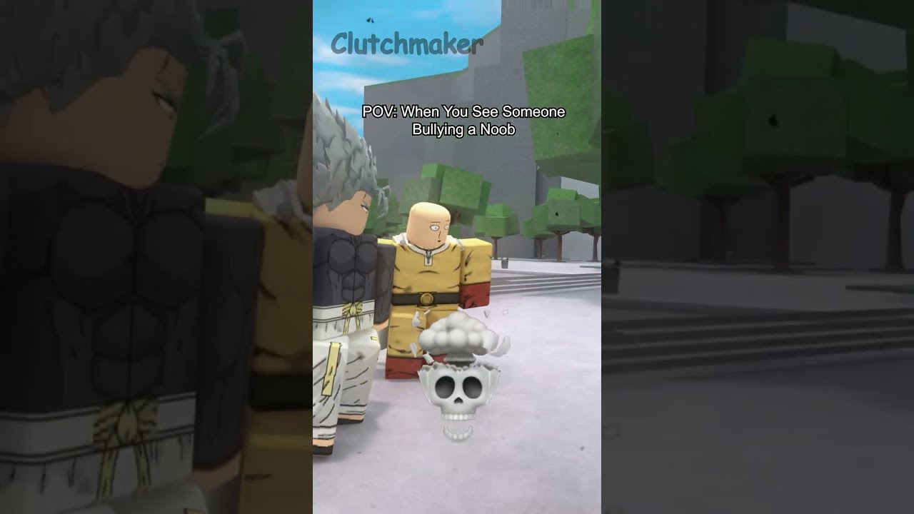 When You See Someone Bullying a Noob #shorts #short #roblox #funny #robloxmemes
