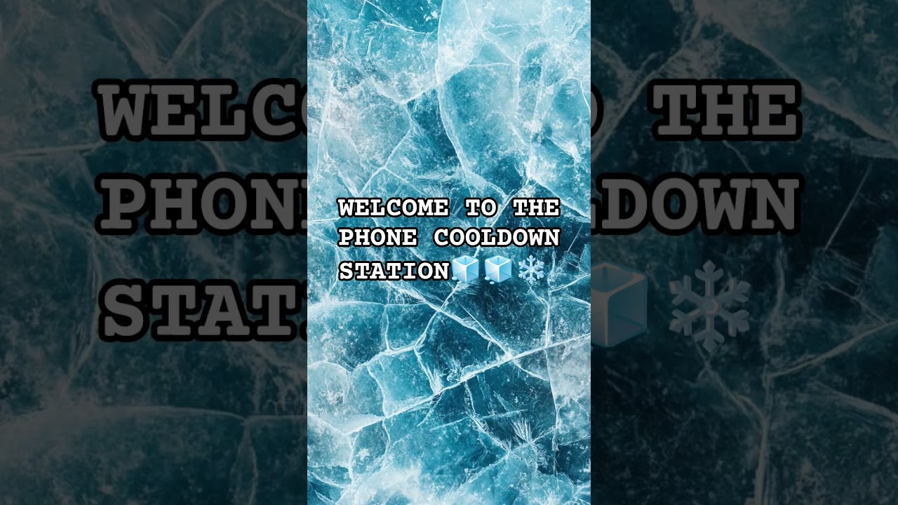 Let ur screen catch a break❄️🧊