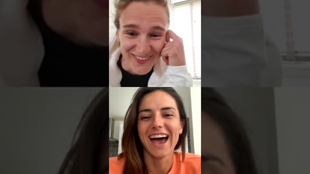 Vivianne Miedema & Daniëlle van de Donk - Insta live (Dutch) w/ English Subtitles