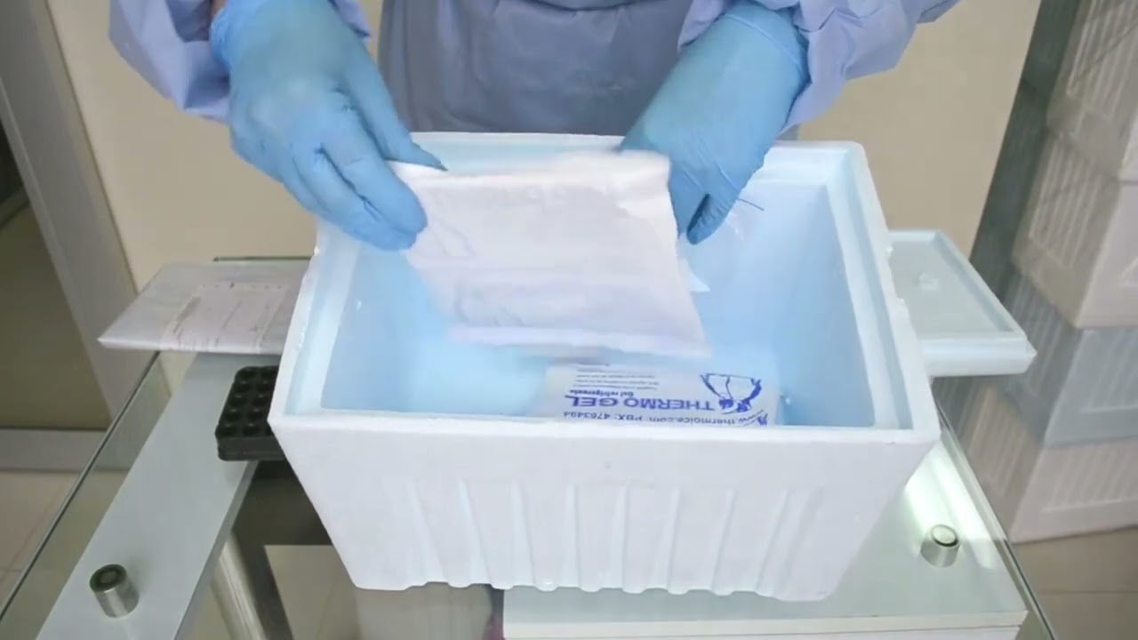 Proceso de Embalaje de Muestras Refrigeradas