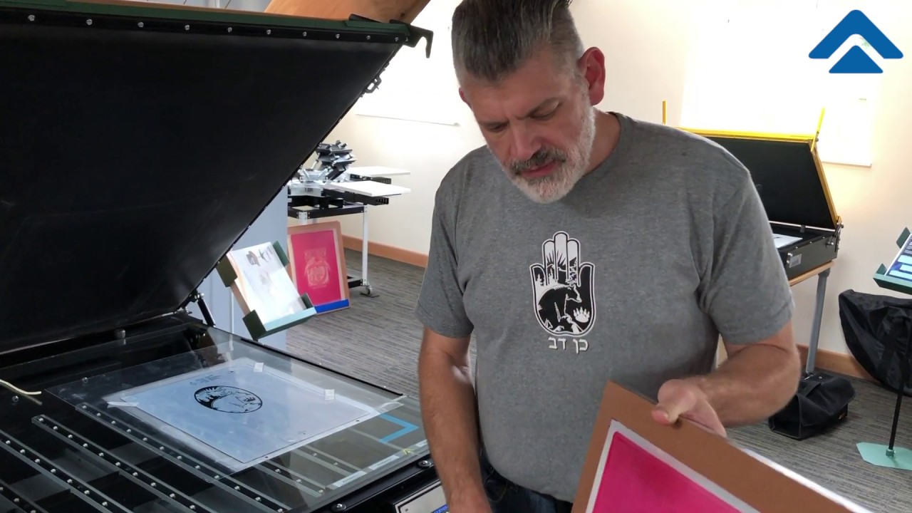 How to expose and develop a screen step by step with Douglas Grigar