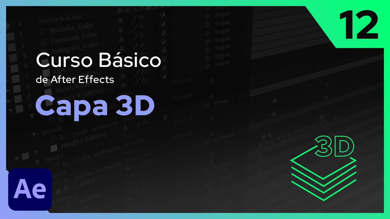 Capa 3D | After Effects - Tutorial