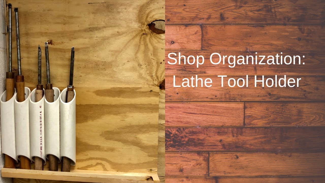 DIY Lathe Tool Holder | Shop Organization | Scrap Wood Project