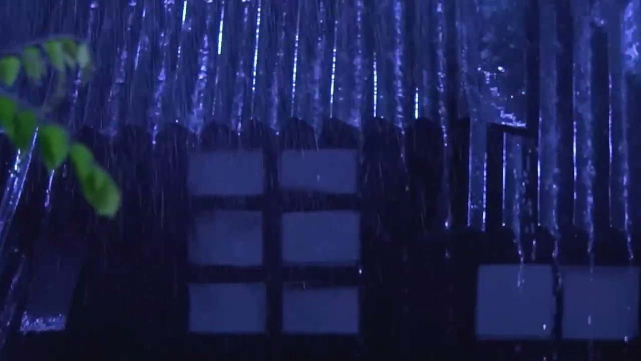 Fall Asleep Quickly with Heavy Rain ⛈️ Thunderstorm and Thunder Noise for Deep Sleep