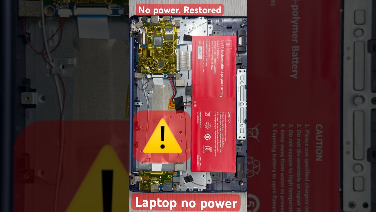 No power Laptop #laptop #techshorts #shorts