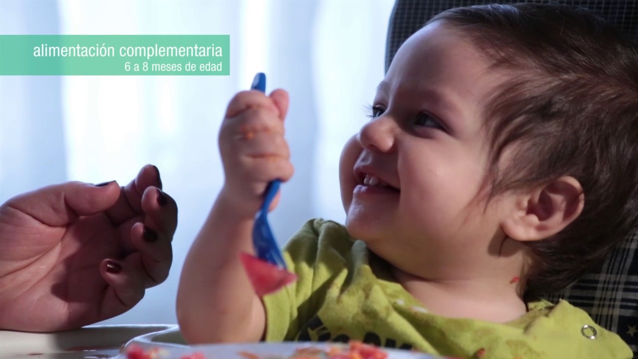 Alimentación complementaria para niñas y niños de 6 a 8 meses de edad