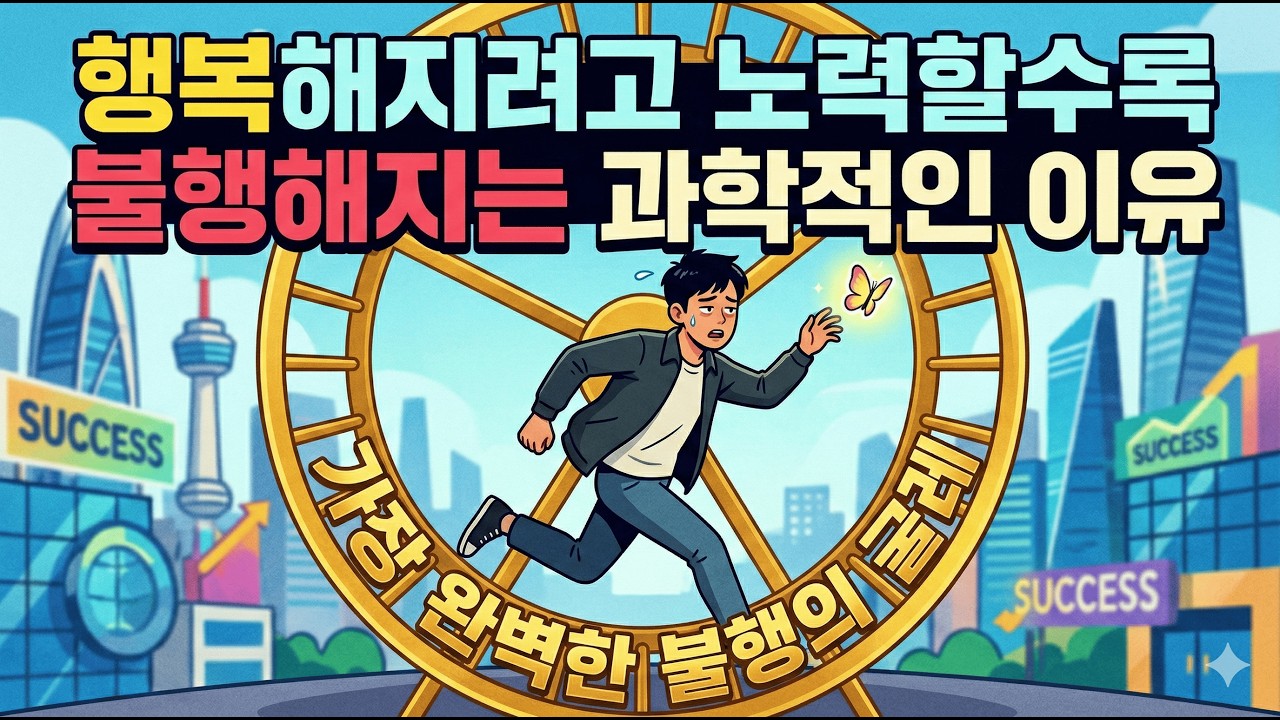 왜 긍정적으로 살려고 할수록 더 불안해질까? 심리학이 말하는 '행복의 역설