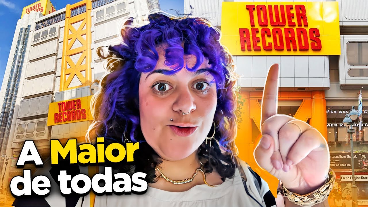 A MAIOR LOJA de DISCOS do MUNDO! Bertô PIROU 😱 - Nunca Te Pedi Nada