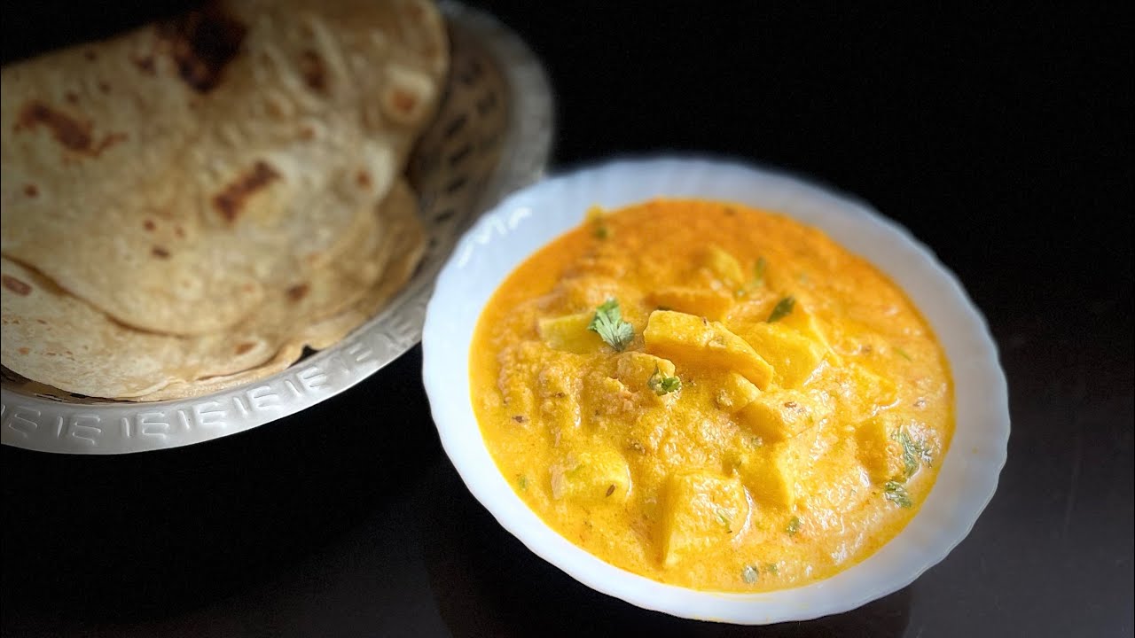 Potato curd sabji | side dish for chapathi@anucookingvibes