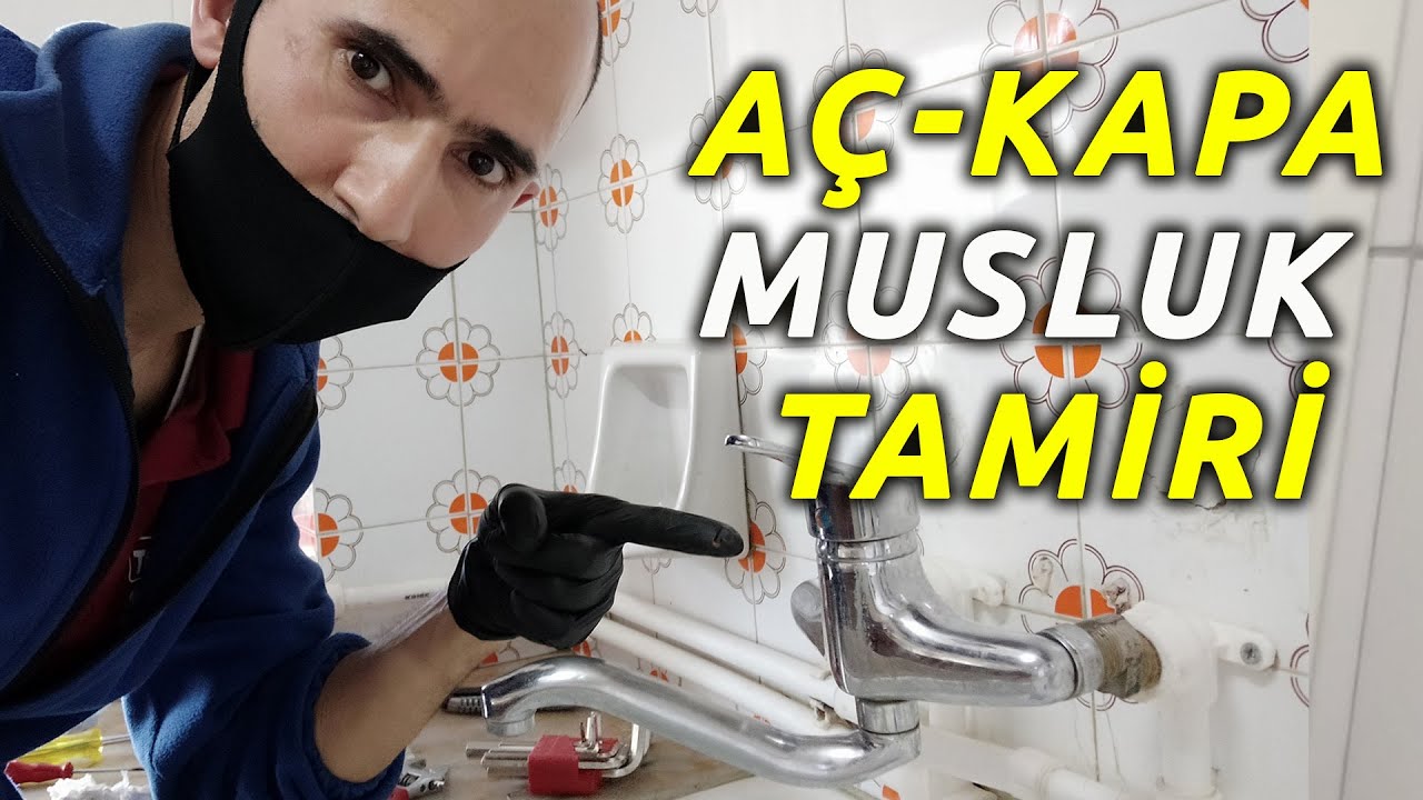 AÇ KAPA MUSLUK SU DAMLATIYOR