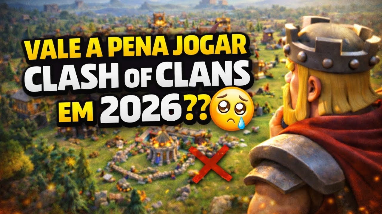 VALE A PENA JOGAR CLASH OF CLANS EM 2026??