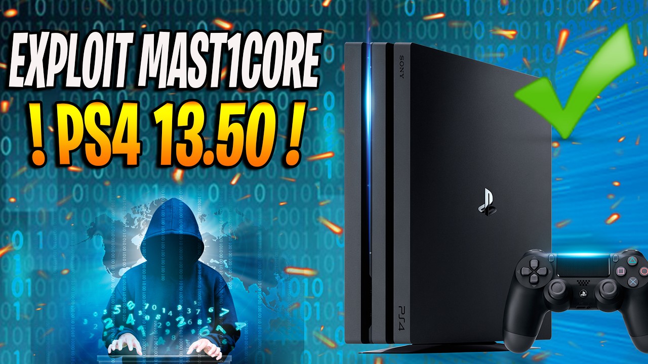 EXPLOIT MAST1CORE FUNCIONANDO en PS4 13.50 - Ha sido PORTADO y FUNCIONA pero Sin EXPLOIT de KERNEL