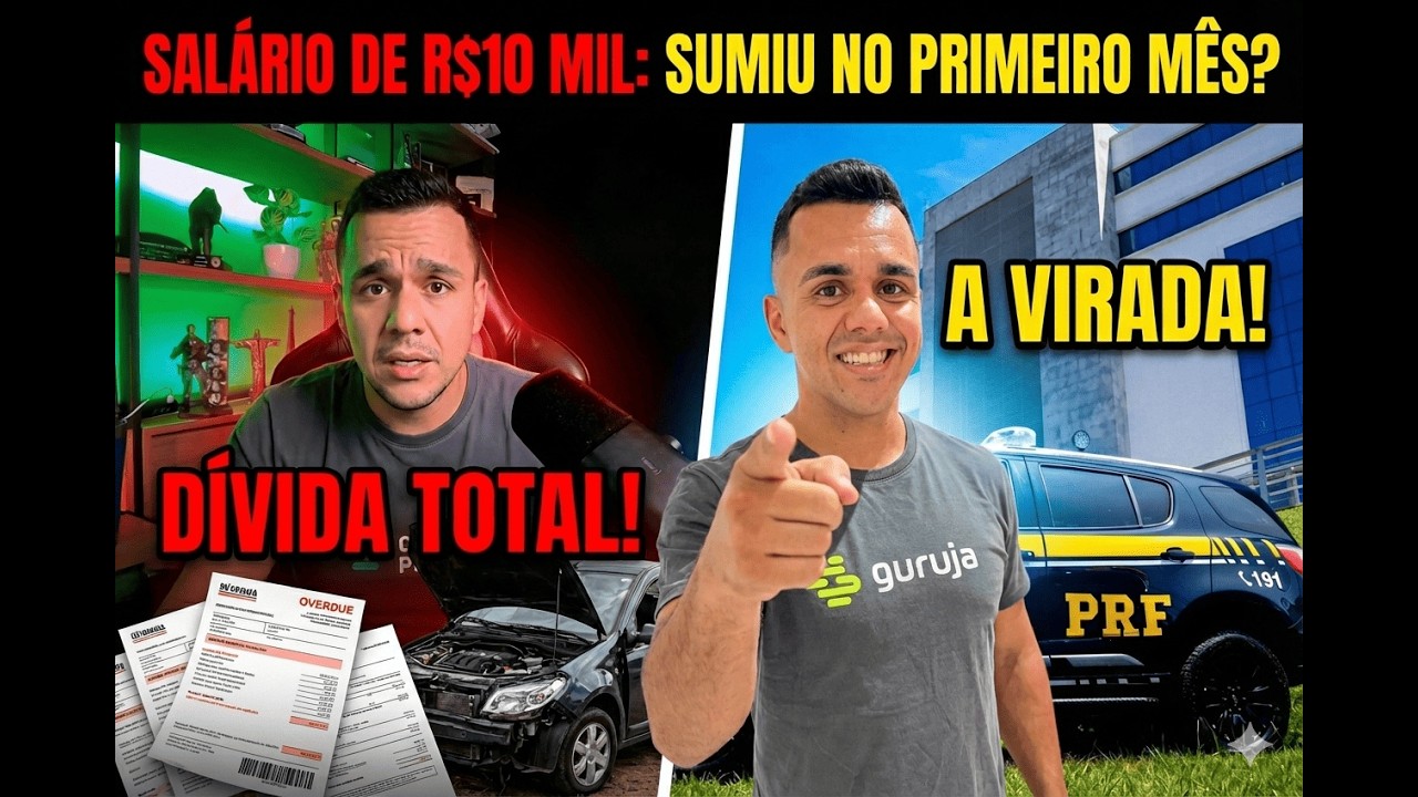 Torrei meu 1º Salário de PRF em 1 dia? A dura verdade que ninguém conta