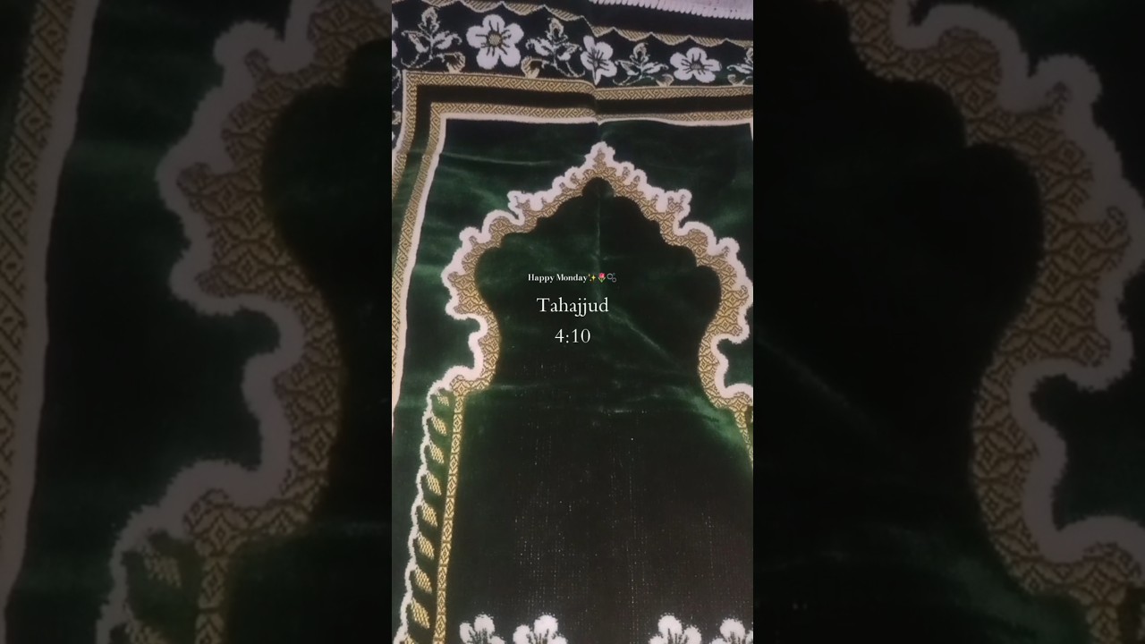 Monday Routine 📿🌙🥹💕🪞#routines #monday #vlog #muslimah