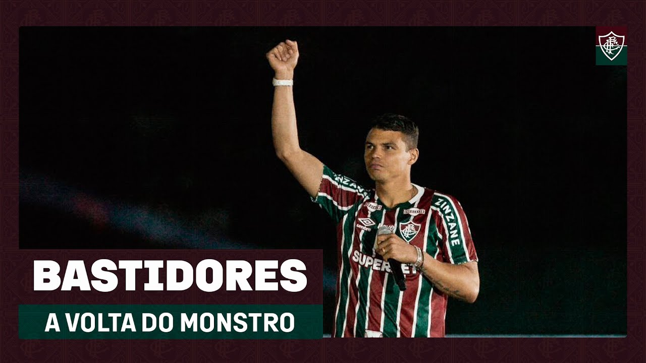 O MONSTRO VOLTOU! OS BASTIDORES DA APRESENTAÇÃO DO THIAGO SILVA